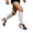 A1#-White, variant on Adult Compression Soccer Sock Sleeves, Sweat-Absorbing Shin Guard Calf Socks
