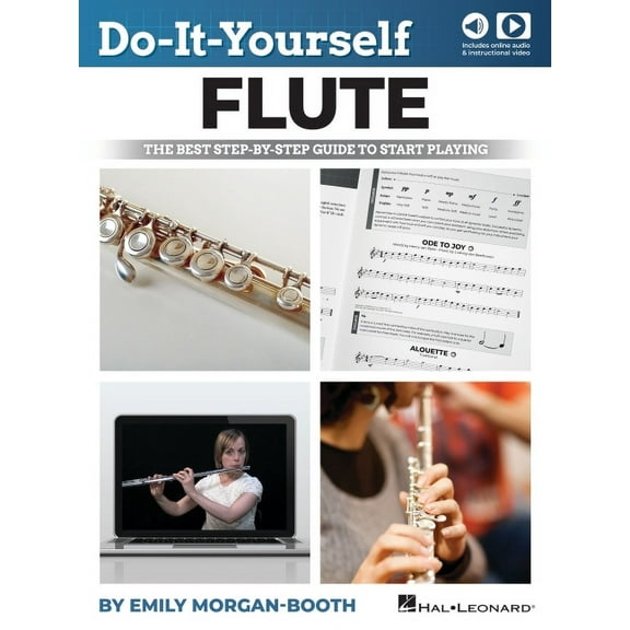 Do-It-Yourself Flute - The Best Step-By-Step Guide to Start Playing: Book with Online Audio & Instructional Video by, (Paperback)