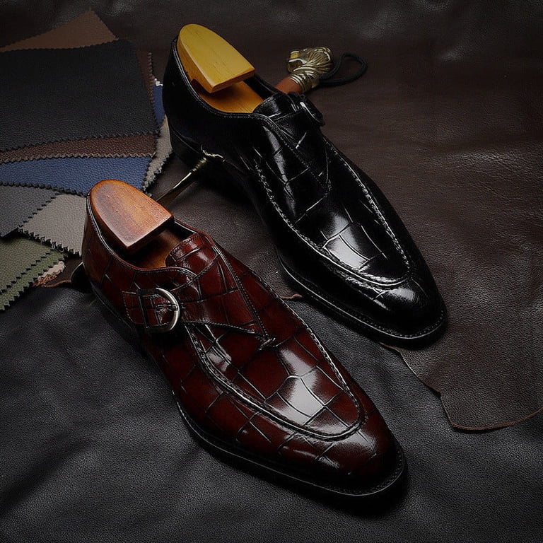 mens designer dress loafers Men’s Leather Business Loafers main image 0