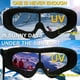 Ski Goggles, Pack of 2, Snowboard Goggles for Kids, Boys & Girls, Youth, Men & Women, Helmet Compatible with UV 400 Protection, Wind Resistance, Anti-Glare Lenses - image 3 of 5