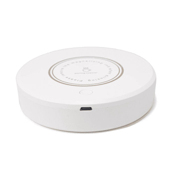 Agitador Magnético Compacto, Mini Mezclador Automático de Bebidas, Recargable por USB-C, Adecuado para Vasos de Vidrio y Cerámica