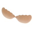 thumbnail image 1 of La Forma de de Pescado de Shell Empuja Hacia Arriba El Pegajoso Del Silicón de La Zambullida Sin Respaldo con La Hebilla Fleshcolor L Soledad Sujetador mujer, 1 of 10