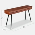 thumbnail image 3 of Best Choice Product Modern 88 Key Fully Weighted Desk Style Digital Piano w/ Metal Legs, 3 Sustain Pedal - Natural, 3 of 10