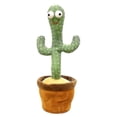 thumbnail image 1 of Dancing Cactus,talking Cactus Toy, Dancing Cactus Mimicking Toy Repeats What You Say, Electronic Dancing Singing Cactus Toy With Led Light Usb Chargin, 1 of 2