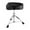 Black, variant on Tachiuwa Drum Throne Heavy Duty Drum Chair for Performers Musician Instrument Players Pattern