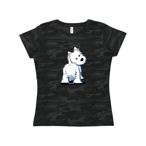Inktastic Fluffybutt Westie Women's T-Shirt