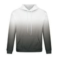 thumbnail image 3 of S-4X Hoodies for Men Big & Tall Plus Size Long Sleeve Sweatshirts Mens Pullover Gradient Printed Fleece Lined Athletic Workout Hoodie Tops with Pocket, 3 of 4