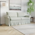 thumbnail image 2 of Home Design Emerson Rolled Arm 3-Seater Sofa, Upholstered with Nailhead Trim, Classic Warm Gray Fabric, 2 of 8