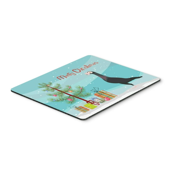 Carolines Treasures BB9312MP English Carrier Pigeon Christmas Mouse Pad Hot Pad or Trivet Teal Large multicolor