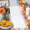 thumbnail image 4 of Fall Hat Table Runner, Autumn Thanksgiving Kitchen Dining Table Decoration for Home Party Decor 13x108 Inches, 4 of 9