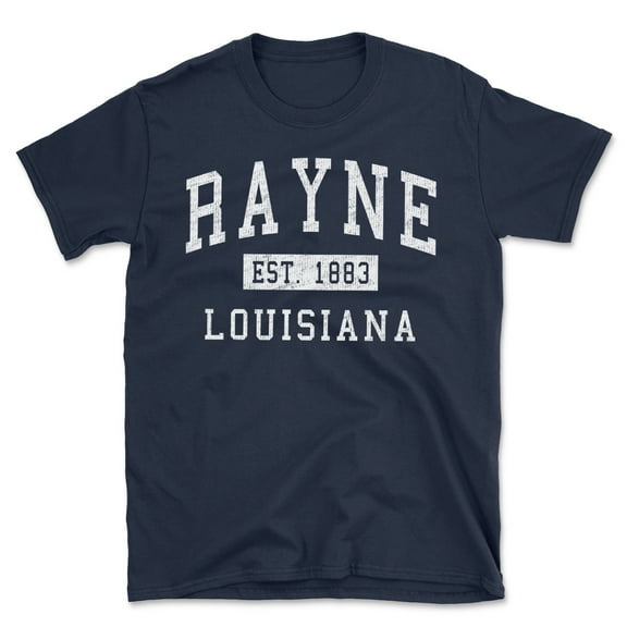 Rayne Louisiana Classic Established Men's Cotton T-Shirt