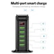 thumbnail image 4 of Tholdsy Cargador USB de 5 puertos para pantalla LED , estación de carga Multi USB, teléfono Universal, escritorio, pared, hogar, UE, EE. UU., Adaptadores de corriente, 4 of 6