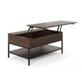 thumbnail image 2 of Flats & Castles Mackenzie 36" Wood Coffee Table with Lift Top in Dark Walnut, 2 of 5
