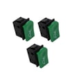 thumbnail image 4 of Rocker On Off SPST Horn Switch 2 Pin Push Button DC 12V 10A/ 24V 5A (Green), 4 of 5