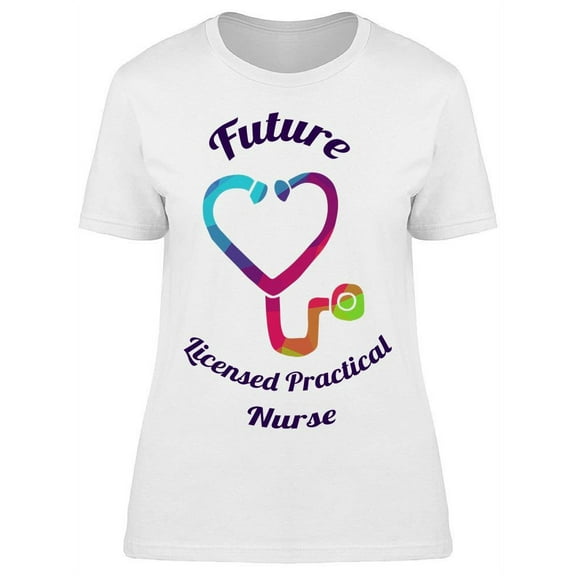 Upcoming Lpn T-Shirt Women -Image by Shutterstock, Female Medium