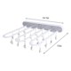 thumbnail image 5 of Foldable Drying Racks for Laundry Sock Hanger Wall Mounted with 24 Clips Multifunctional Clothes Hanger Rack, 5 of 5