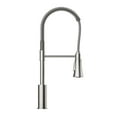 thumbnail image 6 of Design House 593863 Spencer Modern Single Handle Chef Kitchen Faucet, Satin Nickel, 6 of 17