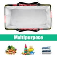 thumbnail image 5 of Rose Laundry Bag, Collapsible Bucket, Storage Basket - Reusable, Foldable, Large Capacity Oxford Cloth Storage Bin, 5 of 7