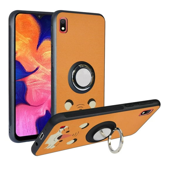 Labanema Samsung Galaxy A10 2019 /A105 Case with 360 Degree Rotating Ring Stand, Support Magnetic Car Mount, Protective Cover for Samsung Galaxy A10 2019 /A105 (Small Tiger)