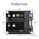 thumbnail image 1 of Placa Adaptadora PCIe A 2 Canales M.2 HAT+ Indicadores Integrados Chip de Monitor de Energía EEPROM para 5, 1 of 5