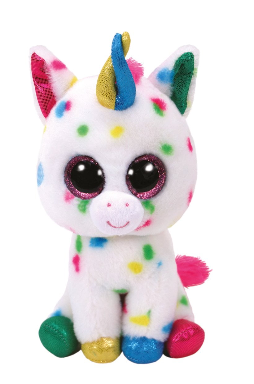 Details about   6” Reg Size TY Beanie Boo Blitz The Unicorn 