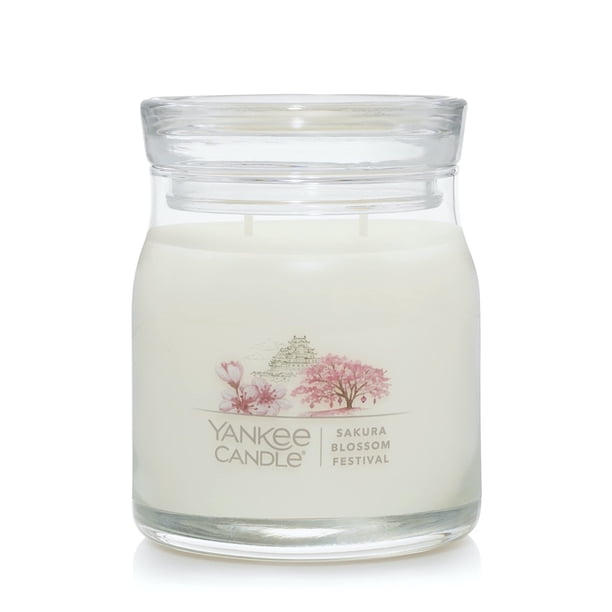 Vela Yankee Candle Festival de Flor de Cerezo Sakura 369g 35h de Duración