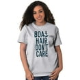 thumbnail image 3 of Boat Hair Don't Care Ocean Vibes Cute Women's Plus Size Graphic Tee Brisco Brands 2X, 3 of 4