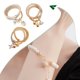 thumbnail image 4 of Jumpingount 3 unids/set pulseras y brazaletes de búho de cristal bonitos para mujer joyería elástica Ropa, zapatos y accesorios Miscelánea, 4 of 6