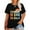 6-Black-1, variant on XCHQRTI Be Kind Womens T-Shirt Plus Size Graphic Tees Casual Loose Fit Tee Top