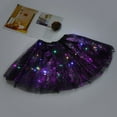 thumbnail image 2 of HNMKIU Illuminated Dance Tutu Skirt for Girls Glowing Ballet Performance Fancy Party Wear Purple,2-10 Years, 2 of 4