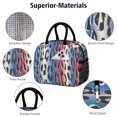 thumbnail image 4 of Womens Colorful and Black Of Leopard Print Lunch Box for Work,Insulated Lunch Bag for Women,Loncheras Para Mujer,Leakproof Adult Lunch Bag for Work,Beach,Travel,Picnic,Camping, 4 of 7