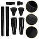 thumbnail image 5 of Accesorios para bomba de estanque, Kit de boquillas para fuente de agua, juego de boquillas ajustables para fuente, color negro, para estanques de jardín y peceras, 8 Uds., 5 of 5