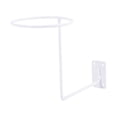 thumbnail image 2 of mmirethe Wall Mount Holder Displaying Hanger Hanging Fixator Display Rack White, 2 of 6