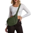 thumbnail image 3 of CAIXIA Crossbody Fanny Packs For WomenStylish Casual Corduroy Crossbody Bag, Zipper Closure Adjustable Strap Travel Daily Shoulder Purse, 3 of 9