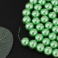 thumbnail image 3 of 8mm/115 10mm/90 forma redonda facetada DIY plástico suelto espaciador perlas artesanías Verde jinwen Granos redondos de la resina, 3 of 8