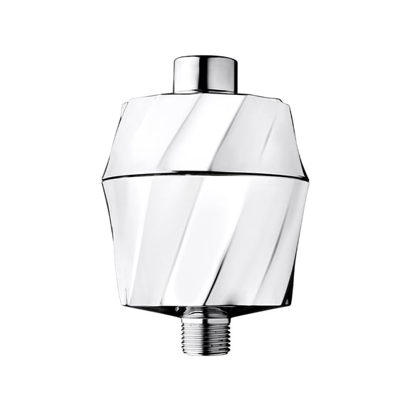 Aquabliss SF400 Revitalizing Shower Filter – Double Vitamin C & Tourmaline, 40% More Filtration – Reduces Chlorine for Skin, Hair & Nails – Chrome