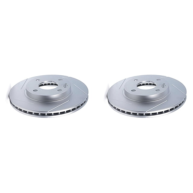 Set 2 Discos Ranurados Mondeo 2000 A 2004 Ford V6 2.5L Del DYNAMIK .