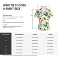 thumbnail image 4 of Vsdgher Floral Vintage Women Shirts V Neck Short Sleeve Tops T-Shirt Basic Tees, S to 3XLLarge, 4 of 5