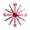 Red, variant on Partheme 16 Inch DIY Roman Numbers Acrylic Mirror Wall Sticker Clock, Silent Sweep Movement Customizable Shape, Home Decor Mural Decals for Living Room Bedroom Office, Silver
