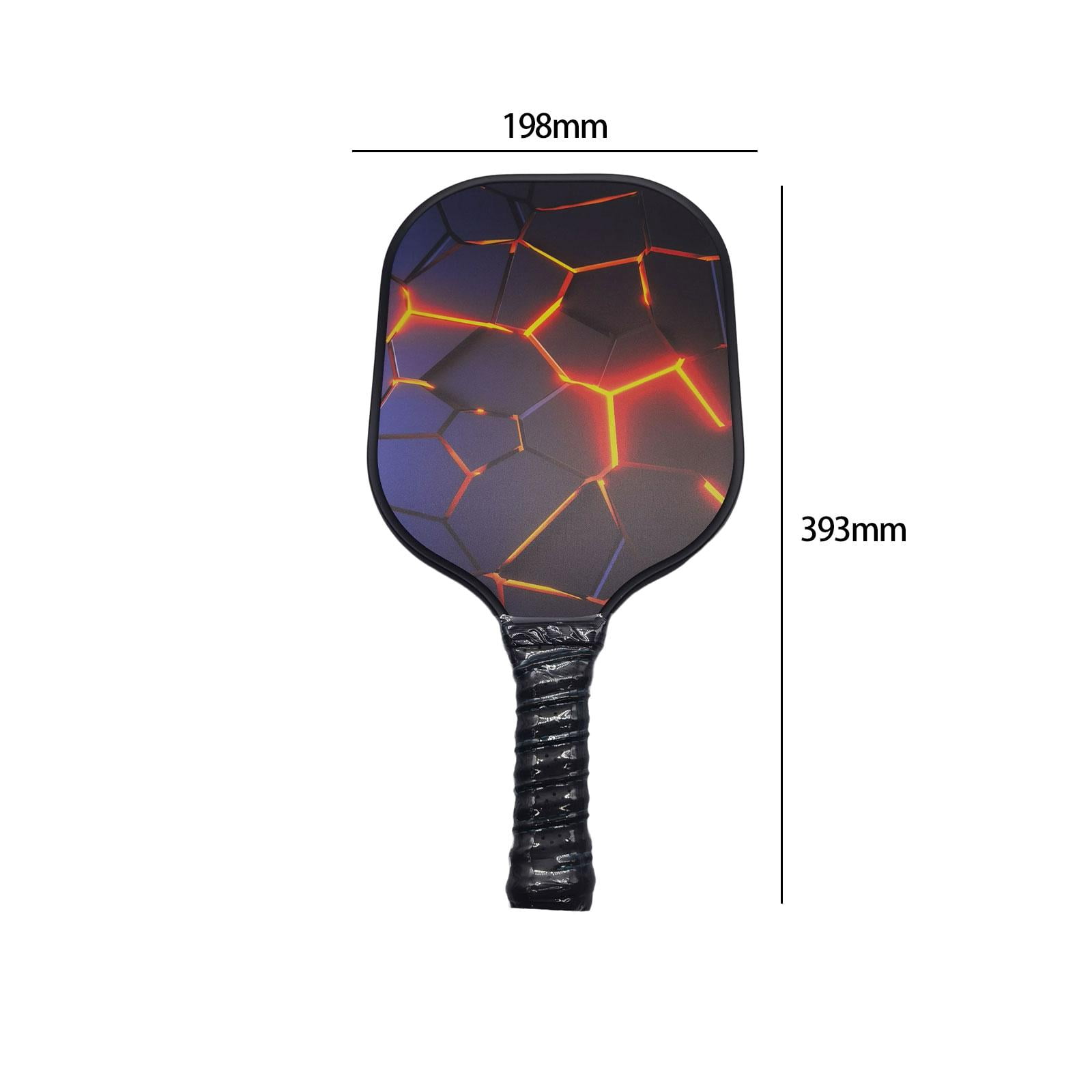 DimyFew , , with 2 Rackets 4 Balls Fiberglass Rackets Pickleball Racquets, for Beginner,
