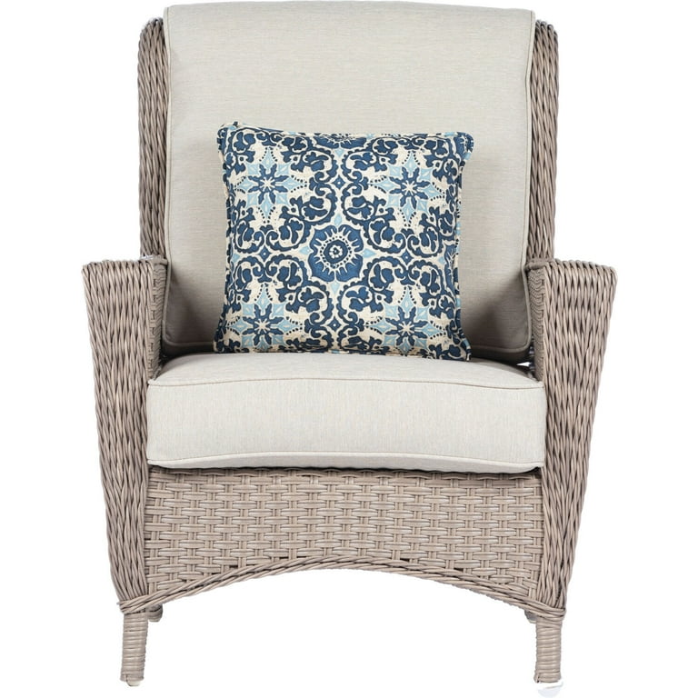 Nantucket Wicker Chair Replacement Cushion Set