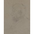 thumbnail image 2 of Paul Gauguin 20x24 Gold Ornate Framed and Double Matted Museum Art Print Titled - Profile Bust of a Man (Verso) (1870s), 2 of 4