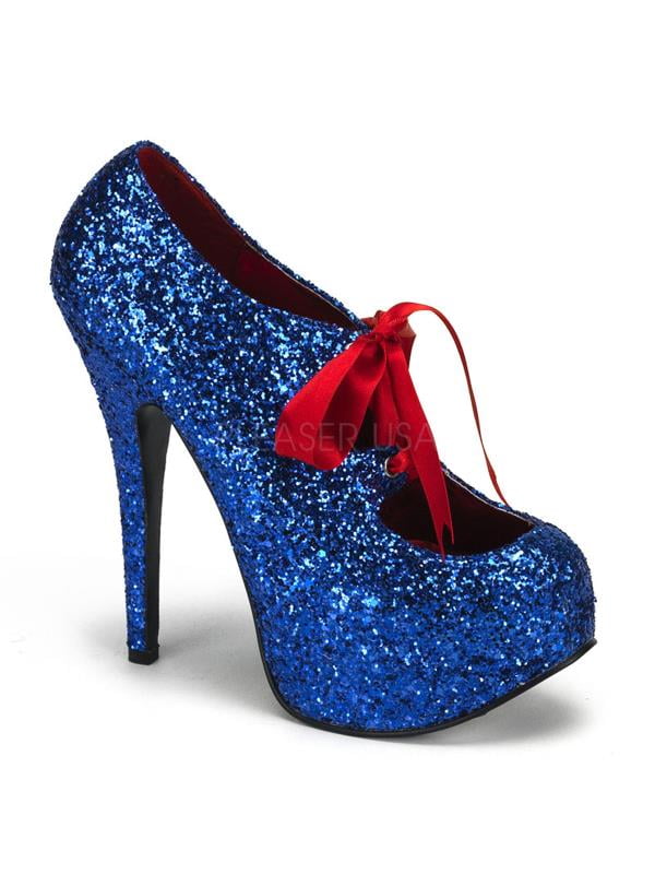 Bordello scarpe Teeze blu Gltr 8 Size 8 Gltr 44d0fa shampoo202 Bordello scarpe Teeze blu Gltr 8 Size Teeze 8 Gltr 44d0fa shampoo202 9c5118