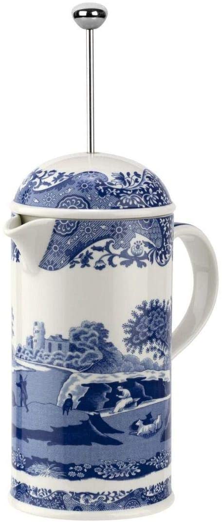 Spode Blue Italian 28 Oz Cafetiere 