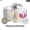 thumbnail image 3 of elago BT21 Case Compatible with Apple AirPods Case 1 & 2, Clear Case with Keychain [Official Merchandise] [RJ], 3 of 8