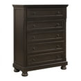 thumbnail image 3 of Home Elegance 1718GY-9 52 x 18 x 40 in. Begonia Chest - Gray, 3 of 6