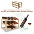 Wine Holder Wooden Wine Rack Wine Shelf Wine Display Stand for