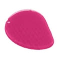 thumbnail image 2 of Kuhn Rikon Stay Clean Silicone Scrubber Sponge, Fin Shape, Pink, 2 of 5
