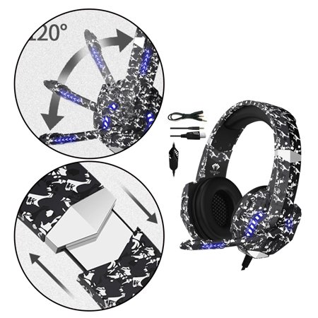 Cat Ear Gaming Headset for PC Games Laptop , 40mm | Walmart Canada