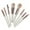 Light Blue-A, variant on Kokovifyves Beauty Tools Mini Makeup Brushes Set Cosmetics Brush Kit Makeup Tools 8Pc